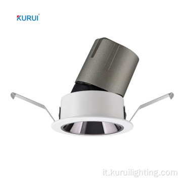 Downlight a LED rotondo rotondo regolabile per la ricreazione